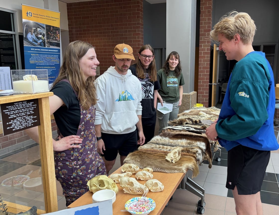 Park Interpretation & Management Club members preparing Earth Day events.