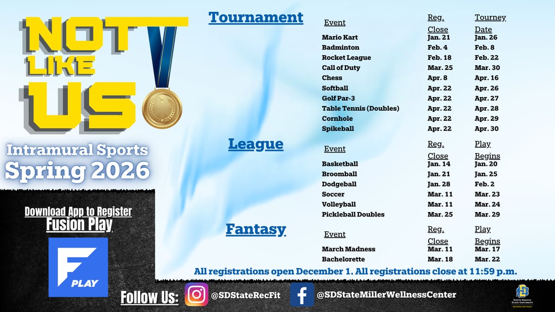 IntramuralSport Clubs Schedule (24 × 31 in) (1920 x 1080 px)