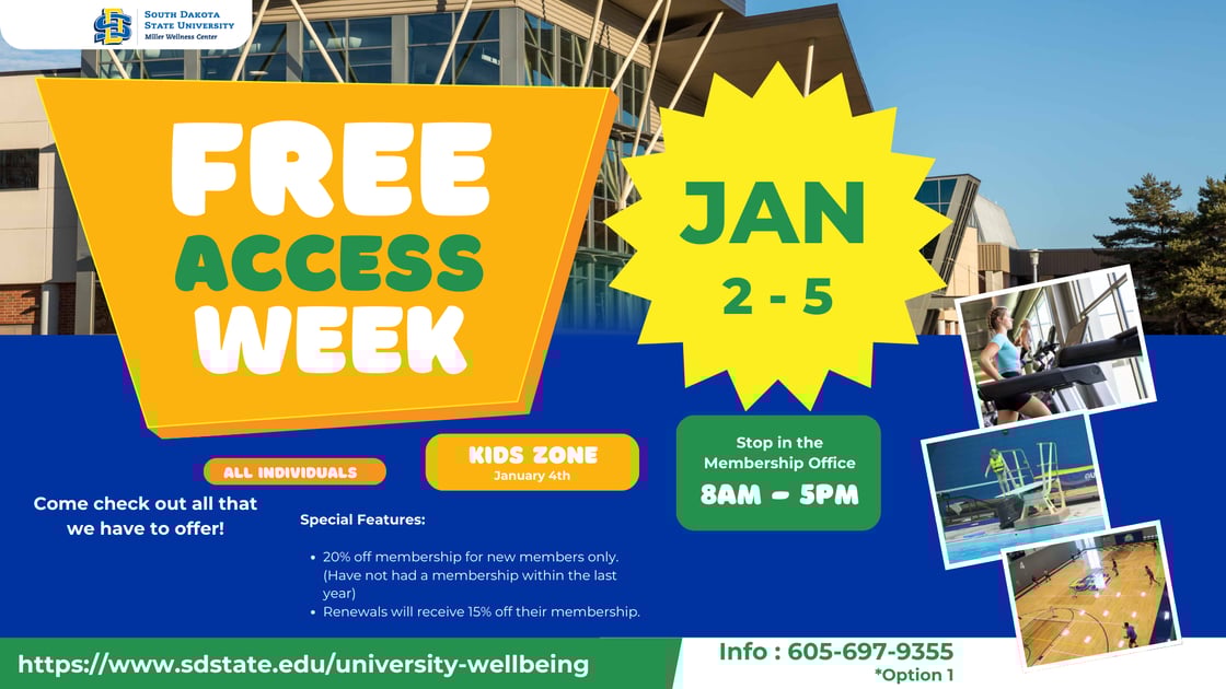 January Free Access Week Flyer (1920 x 1080 px)
