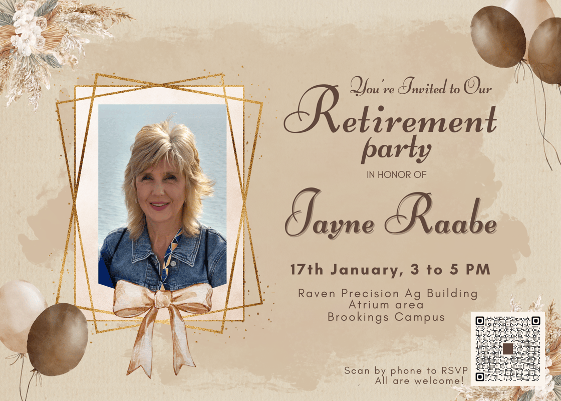 Jaynes Retirement Party Invitation