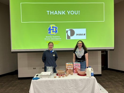Jessemy & Hayley at Aberdeen Women in Science2025