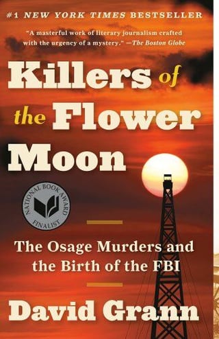 Killers of the Flower Moon book cover