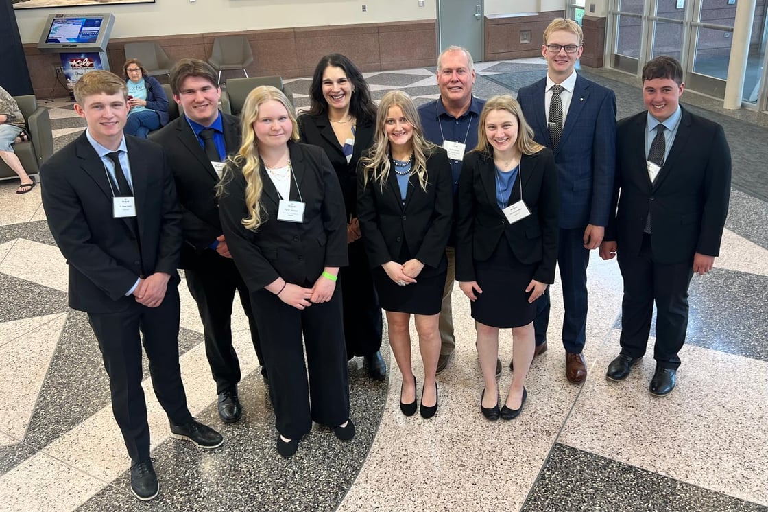 SDSU Dairy Challenge Team Extended 2026