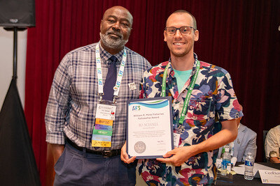BJ Schall received a fellowship award.