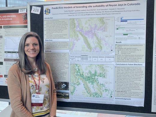 Emily Macklin: M.S. student with Dr. Cheeseman