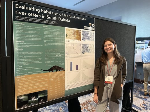 Jess Speiser: M.S. student with Dr. Cheeseman