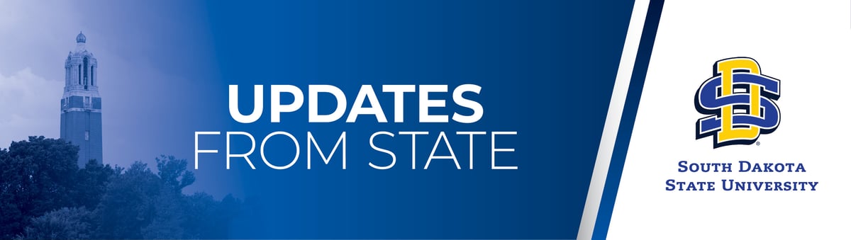 Updates from State South Dakota State University