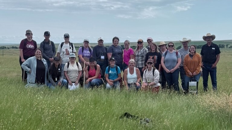 Group photo for the Women on the Range