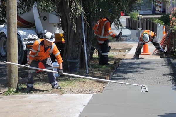 Laying Concrete