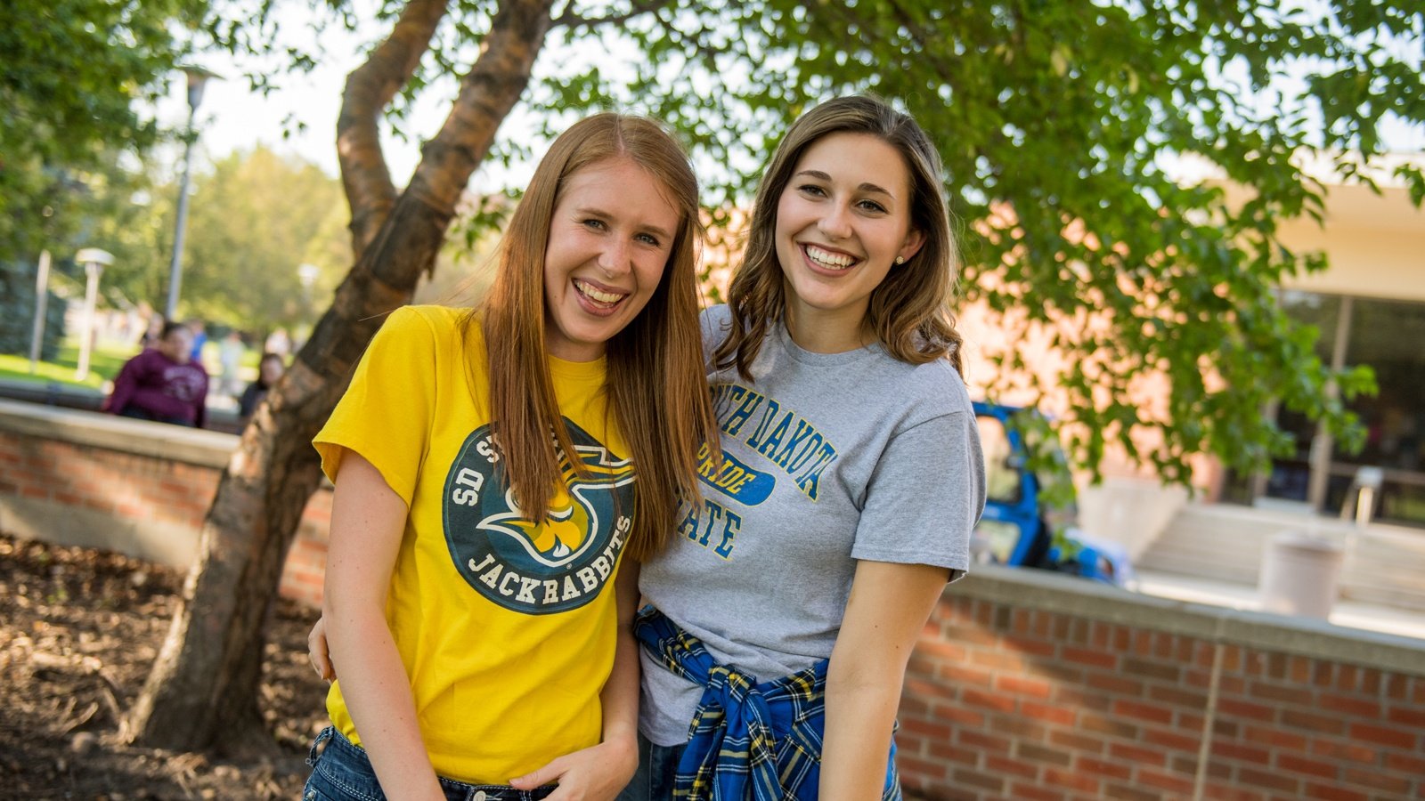 Two female students